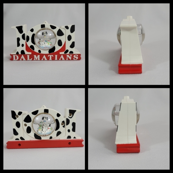 Set Of 4 Vtg 1996 Disney 101 Dalmatians Snow Domes - Picture 3 of 16